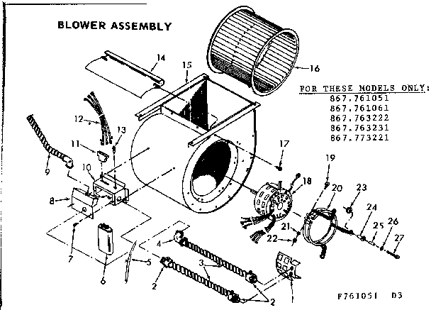 Blower asm
