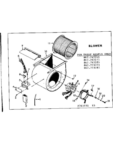 Blower asm