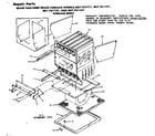 Kenmore 867761141 furnace body diagram