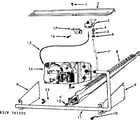Kenmore 867761160 burner assembly diagram