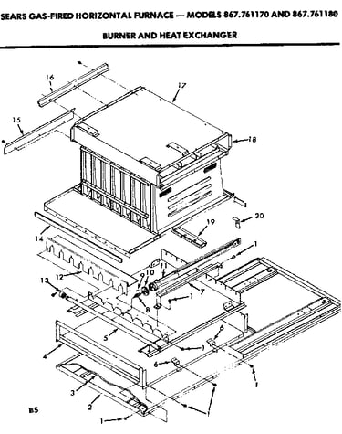 Burner and heat exchanger