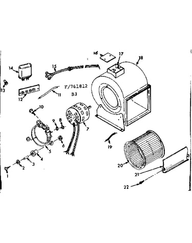 H-q blower asm