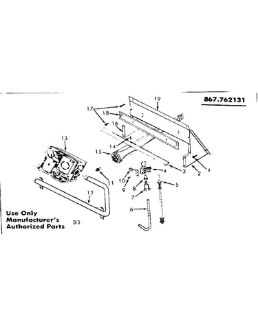 Gas burners and manifold