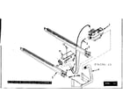 Kenmore 867762721 burner & manifold assembly diagram
