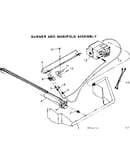 Burner and manifold assembly