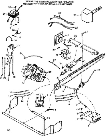 Gas burners and manifold