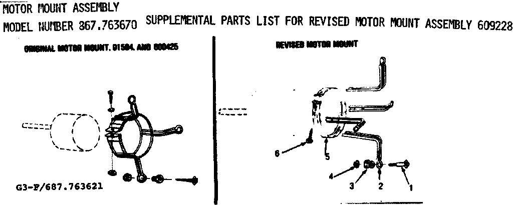 Motor mount assembly