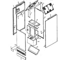 Kenmore 867763760 furnace casing diagram