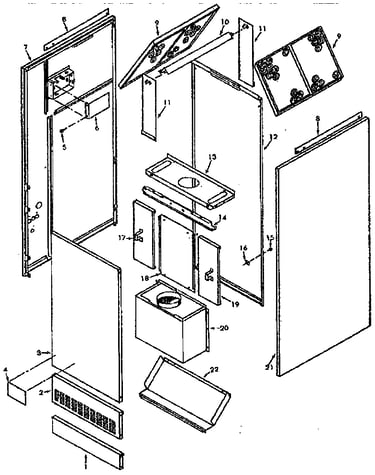 Furnace casing