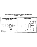 Motor mount assembly