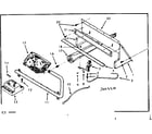 Kenmore 867764220 gas burners and manifold diagram