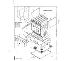 Kenmore 867764521 furnace body diagram