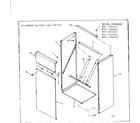 Kenmore 867764521 accessory return air cabinet diagram