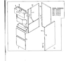 Kenmore 867764512 furnace casing diagram