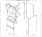 Kenmore 867764550 furnace casing diagram