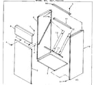 Kenmore 867764550 base assembly diagram