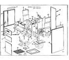 Kenmore 867764713 non-functional replacement parts diagram