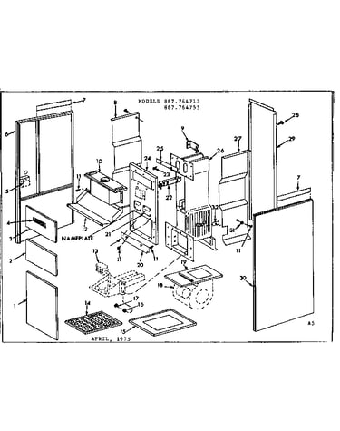 Non-functional replacement parts