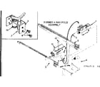 Kenmore 867764713 burner and manifold asm diagram