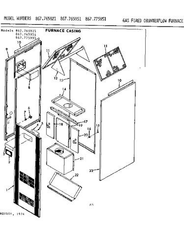 Furnace casing