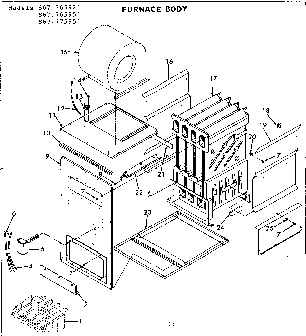 FURNACE BODY