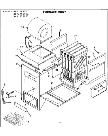 Furnace body