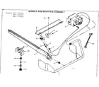 Kenmore 867765921 burner and manifold assembly diagram