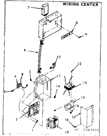 Wiring center