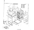 Kenmore 867765941 furnace body diagram