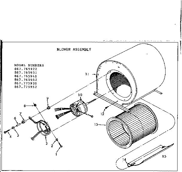 Blower asm