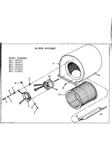 Blower asm