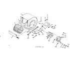 Kenmore 867767721 blower assembly diagram