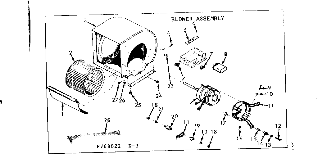 Blower asm