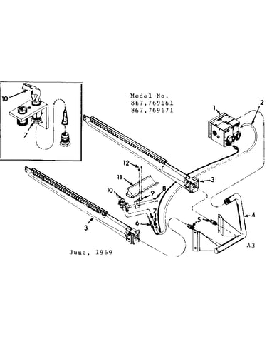 Burner & manifold assembly
