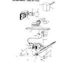 Kenmore 867772660 gas burners and manifold diagram