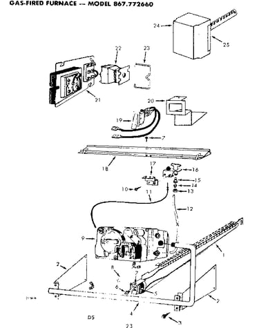 Gas burners and manifold