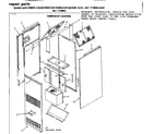 Kenmore 867772850 furnace casing diagram