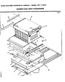 Burner and heat exchanger