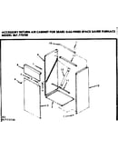 Accessory return air cabinet