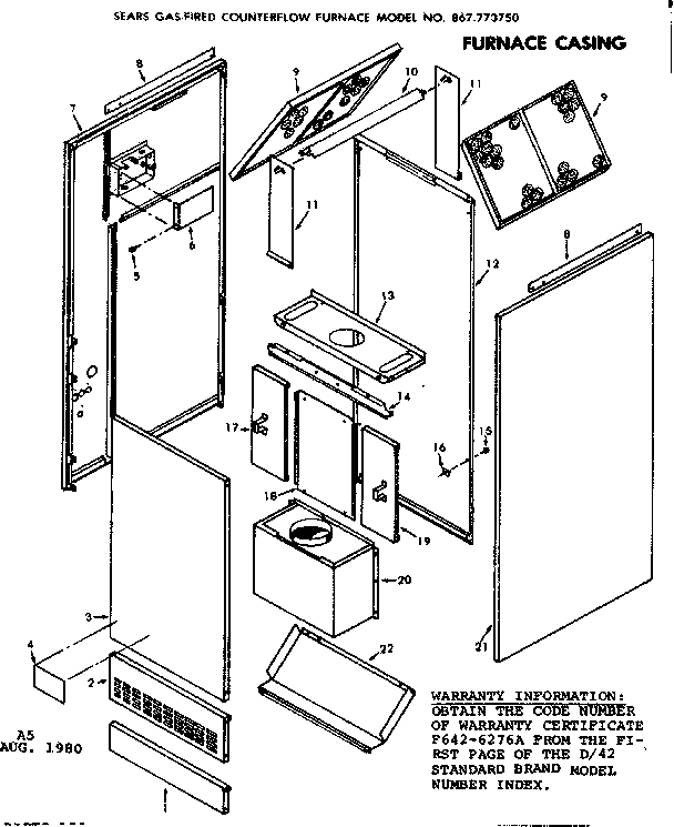 FURNACE CASING