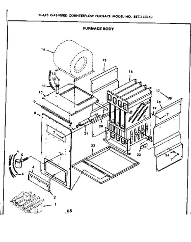 Furnace body