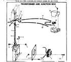 Kenmore 867773750 transformer and junction box diagram
