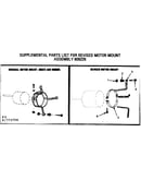 Motor mount assembly