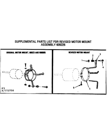 Motor mount assembly