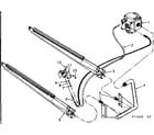 Kenmore 867764920 burner & manifold assy diagram