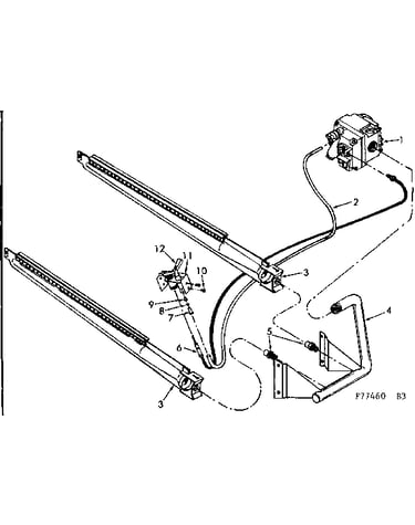 Burner & manifold assy