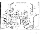 Kenmore 867775281 cabinet and heat exchanger diagram