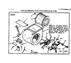 Kenmore 867775281 blower assembly diagram