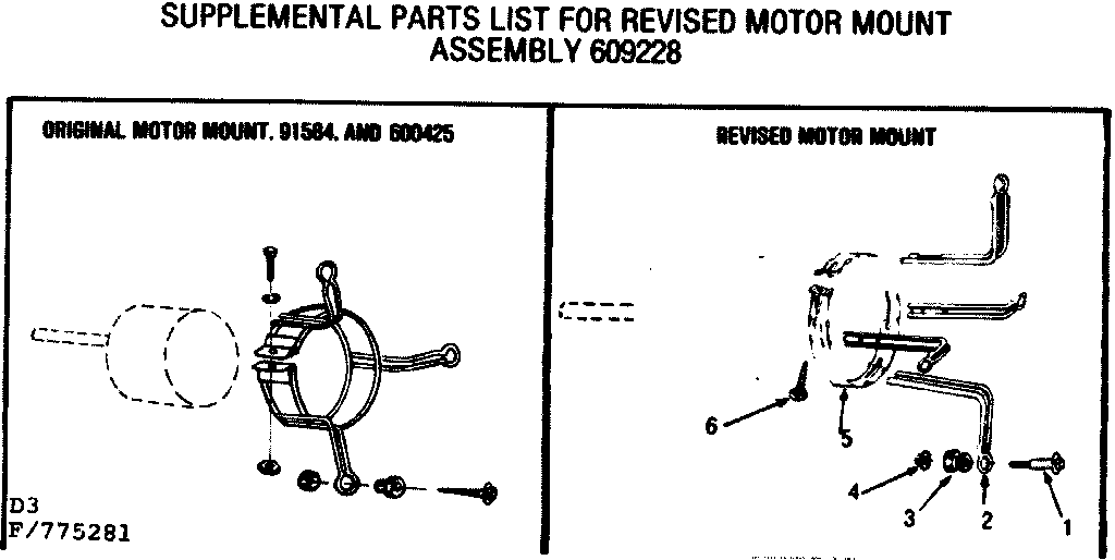 Motor mount bracket