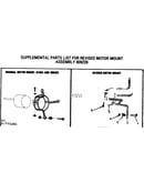 Motor mount bracket